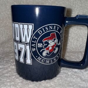 Disney Parks Exclusive Mickey Mouse Varsity Mug Walt Disney World
